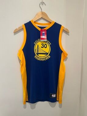 NWT Golden State Warriors Steph Curry Icon Jersey Youth Large